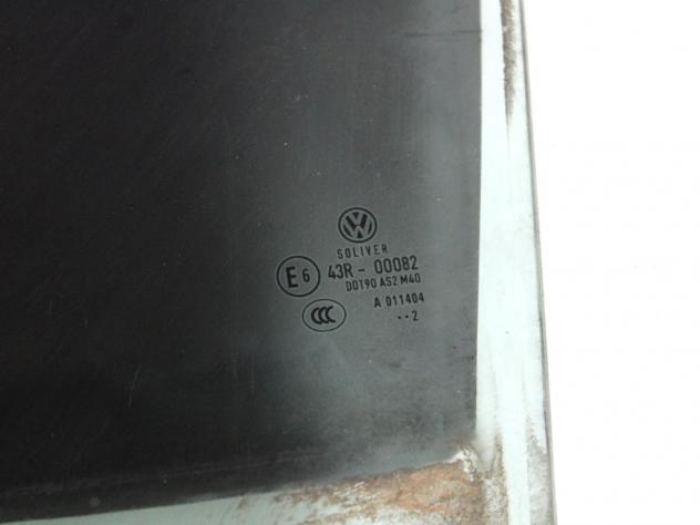 3AF845025 VETRO SCENDENTE PORTA POSTERIORE SINISTRA OSCURATO CON PELLICOLA VOLKSWAGEN PASSAT SW 1.4 M 110KW AUT 5P (2012) RICAMBIO USATO - Foto 5