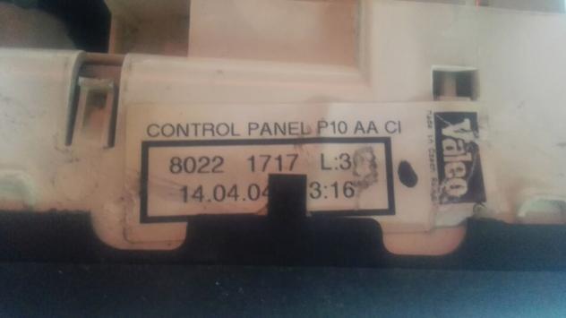 Pannello comando Clima Riscaldamento Opel Corsa serie C 2004 - Foto 4