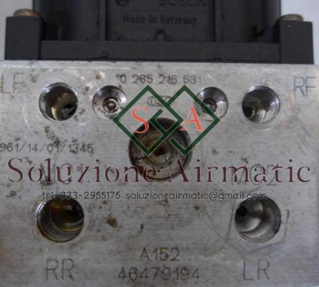 46513088 0265216401 Alfa 156 1.9 centralina ABS Bosch
