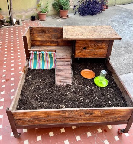 Vendo terrario artigianale tartarughe terrestri
