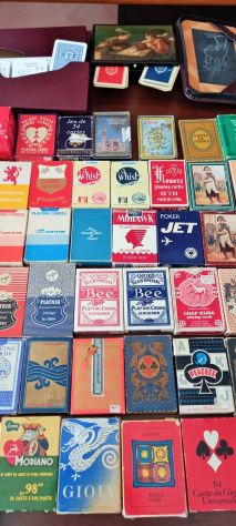 Collezione vintage  mazzi  carte gioco anche vergini. - Foto 4