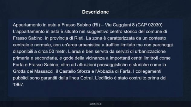 Immobile in asta di 82 m² in vendita a Frasso Sabino - Foto 12