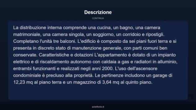 Immobile in asta di 97 m² con più di 5 locali e box auto in vendita a Venezia - Foto 17