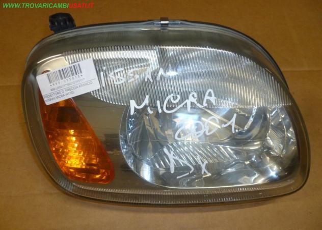 PROIETTORE D. FRECCIA ARANCIO NISSAN MICRA (K11E)  Parti elettriche  Fanaleria  Proiettori  Proiettore ant. NISSAN - MICRA - 01-08-2000 - 01-12-2002