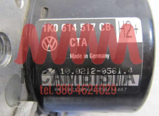 1K0907379AT Volkswagen Caddy centralina gruppo pompa ABS - Foto 2