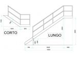 Scala per soppalchi in cascina/azienda/casa