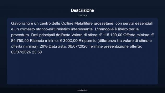Immobile in asta di 81 m² in vendita a Gavorrano - Foto 16