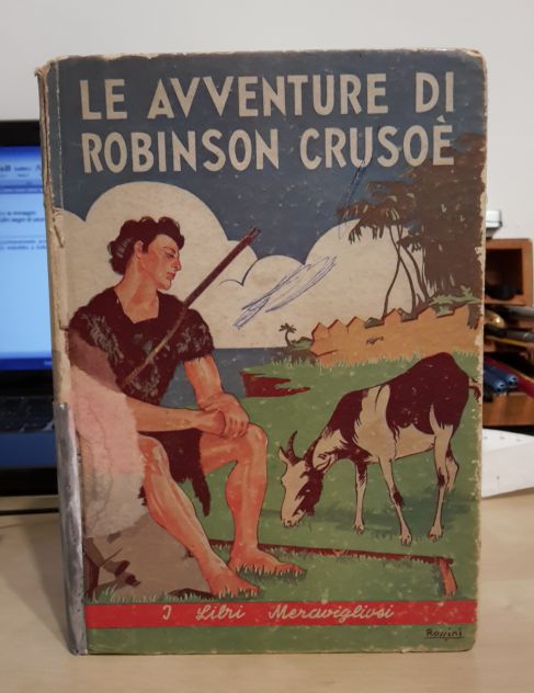 LE AVVENTURE DI ROBINSON CRUSOE', Daniele De Foe, ADRIANO SALANI 1950. - Foto 7