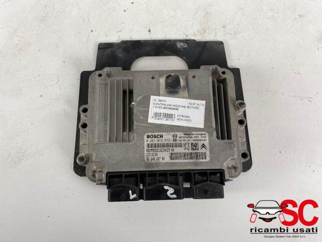 Centralina Motore Citroen Berlingo 1.6 Hdi 0281013872 9664843780 - 38974 - Foto 4