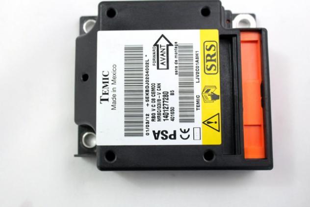 1401277280 KIT AIRBAG CITROEN C8 2.0 D 120KW 6M 5P (2012) RICAMBIO USATO CON CENTRALINA AIRBAG, AIRBAG VOLANTE GUIDATORE, AIRBAG PASSEGGERO 14012796ZD - Foto 2