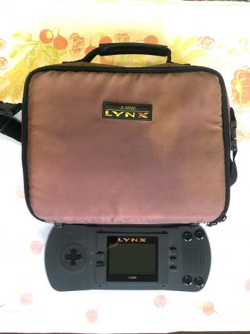 LYNX console anni 80 con 15 giochi &amp; custodia - Foto 5