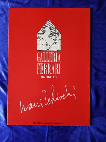 CARTELLA GALLERIA FERRARI CON CALENDARI 1993-94