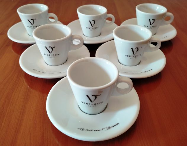 Servizio da caffè tazzine Venturato – 12 pezzi ceramica Bar Coffè Cup