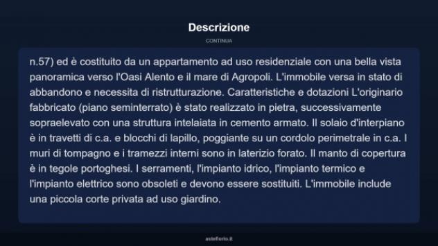 Immobile in asta di 161 m² in vendita a Magliano Vetere - Foto 4