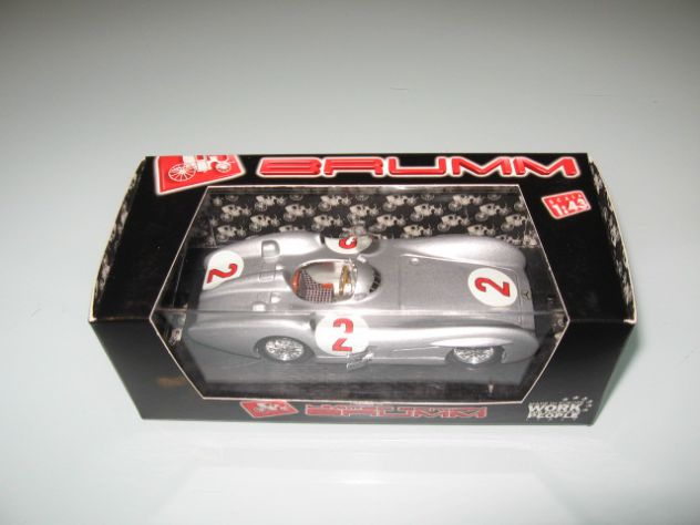 MERCEDES W196C GP.GRAN BRETAGNA 1954 BRUMM EDIZIONE LIMITATA  NUOVO!!!!! - Foto 9