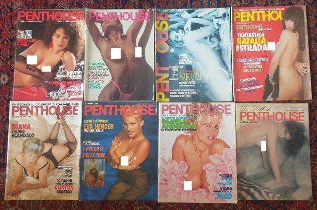 Lotto 8 Penthouse Italia Eva Henger Francesca Neri Alessia Marcuzzi