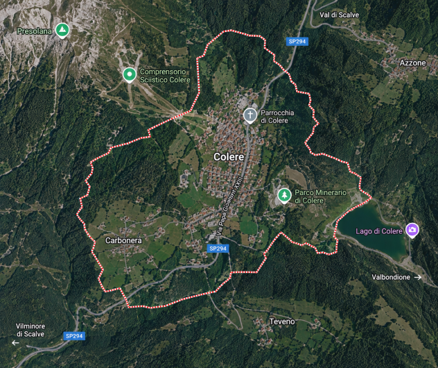 trilocale a Colere con posto auto e cantina
