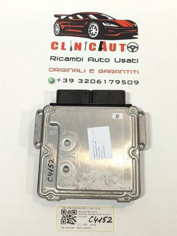 CENTRALINA MOTORE JAGUAR XE Serie (X760) H7A3-12C520-FDC 0281034221 204DTA diesel 1999 (15) - Foto 3