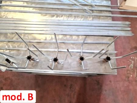 spiedi inox usati dritti e a forcella - Foto 2