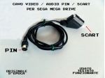 Cavo video / audio PIN / SCART Sega Mega Drive (ORIGINALE)