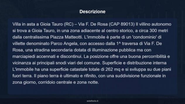 Immobile in asta di 262 m² in vendita a Gioia Tauro - Foto 9