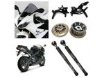 Triumph Daytona accessori frizione antisaltellamento leve protezioni carter