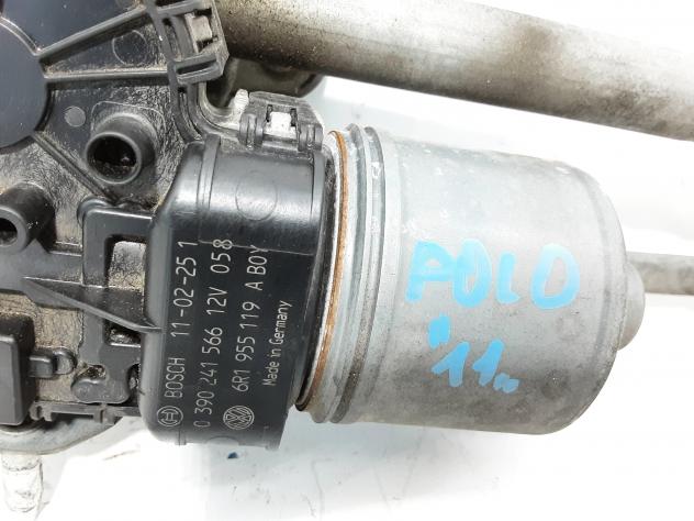 MOTORINO TERGI ANT COMPLETO DI TANDEM VOLKSWAGEN Polo 5° Serie 6R1955119AB0Y (0917) - Foto 2