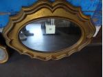 Coppia specchiere dorate da parete 80x60 coordinate