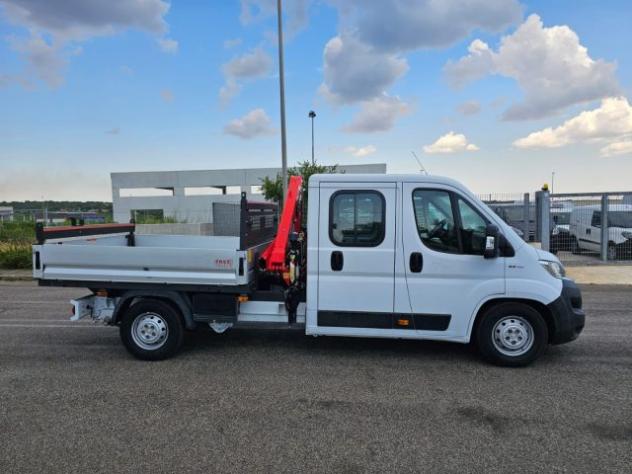 FIAT Ducato 35 2.3 MJT 130CV MAXI CASSONE FISSO E GRU FASSI rif. 23946052 - Foto 9