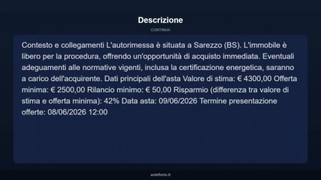 Immobile in asta di 30 m² in vendita a Sarezzo - Foto 9