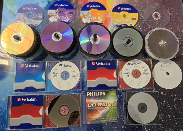 CD DVD Blu-ray scrivibili e riscrivibili : Dischi NUOVI da registrare - Foto 6