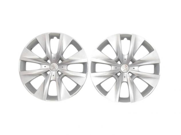 2 Copricerchio Coppa Ruota R15 Peugeot 208 9673846577 9673846277 - 17734