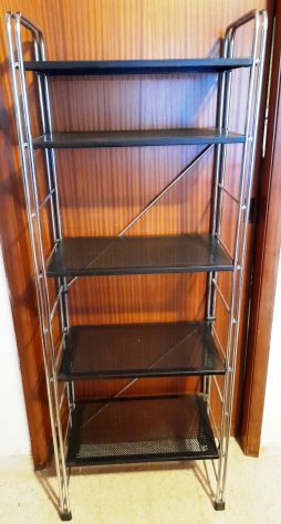 scaffalatura metallica 5 ripiani mis 37x64x170 smontabile - Foto 2