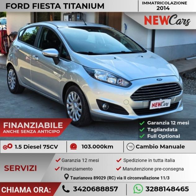 Ford Fiesta 1.5 TDCi 75CV 5 porte Titanium