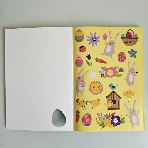 Libro da Colorare e di Attività, Pasqua + Stickers - Aa.Vv. - Wins Holland - 202 - Foto 6