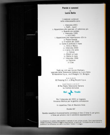 LUCIO DALLA - PAROLE E CANZONI - Foto 4