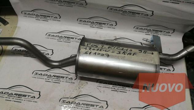 Scarico Terminale Silenziatore Renault Clio 2 1.2 BZ 7700418567 - Foto 3