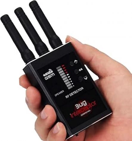 Rilevatore RF G638pro MK4 telecamere GPS WiFi privacy casa ufficio auto - Foto 4
