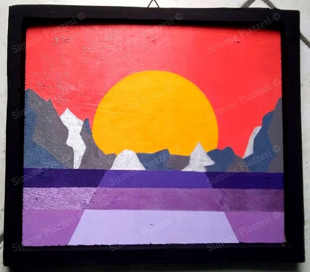 Quadro di Simone Piazzesi - ONDA DI VAPORE (2024) - Foto 2