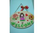 WELCOME TARGHETTA - SPEDIZIONE GRATUITA