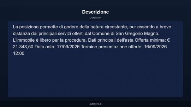 Immobile in asta di 109 m² in vendita a San Gregorio Magno - Foto 10
