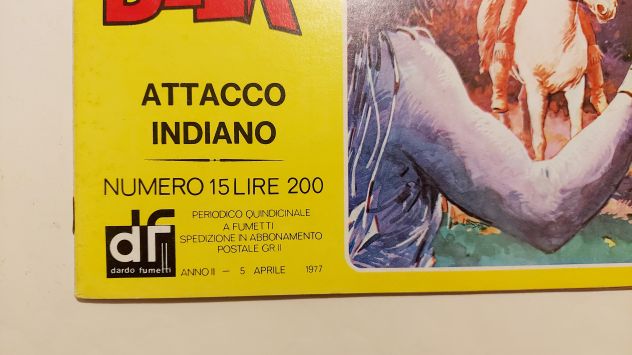 Il Grande Blek (ed.doppia striscia) #15 Attacco indiano Ed.Dardo, 5 aprile 1977 - Foto 4