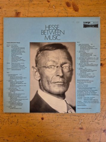VINILE 33 GIRI "HESSE BETWEEN MUSIC" - Foto 2