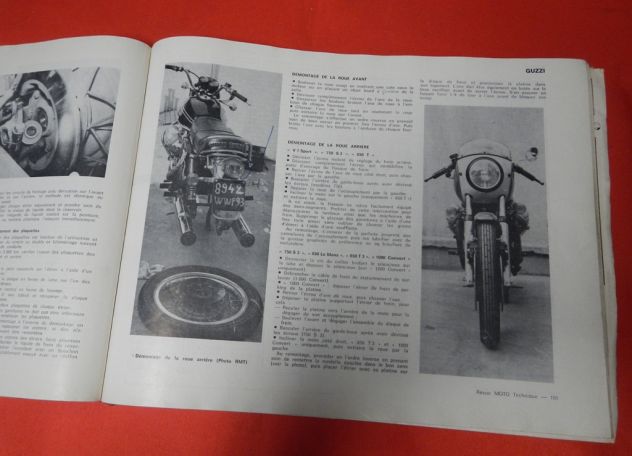 Rivista tecnica Revue Technique Moto Yamaha RS125 e Moto Guzzi 750-850 - 1000 - Foto 5