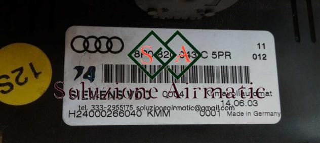 8P0820043C Audi A3 2.0 centralina clima Siemens VDO - Foto 2