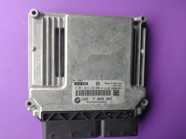 CENTRALINA MOTORE BOSCH 0281014239 BMW SERIE 1 E87 318D BMW 3 Serie E90 2.0 Moto - Foto 4