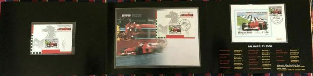 2000 FOLDER delle Poste della Ferrari francobolli - Foto 2