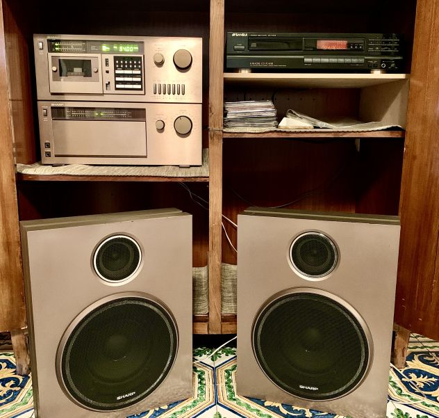 IMPIANTO HI-FI + LETTORE CD CON KARAOKE