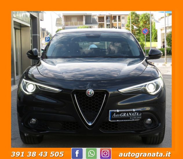 Alfa R. Stelvio 2.2 t Business Q4 210cv auto. Pelle - Foto 3