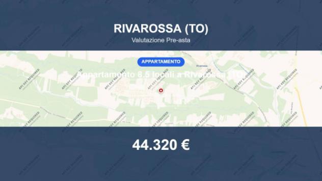 Immobile in asta di 176 m² con più di 5 locali e box auto in vendita a Rivarossa